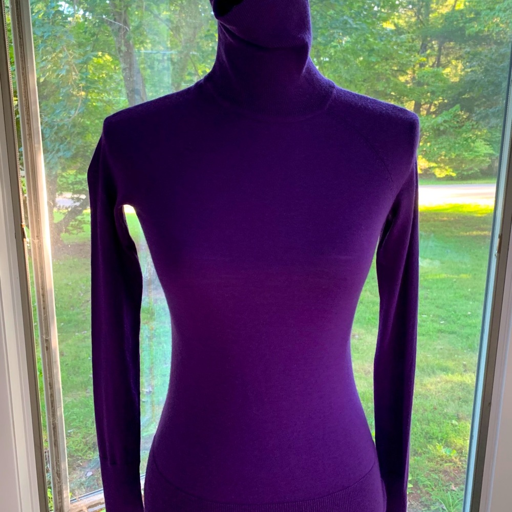 Sutton studio merino wool turtleneck
